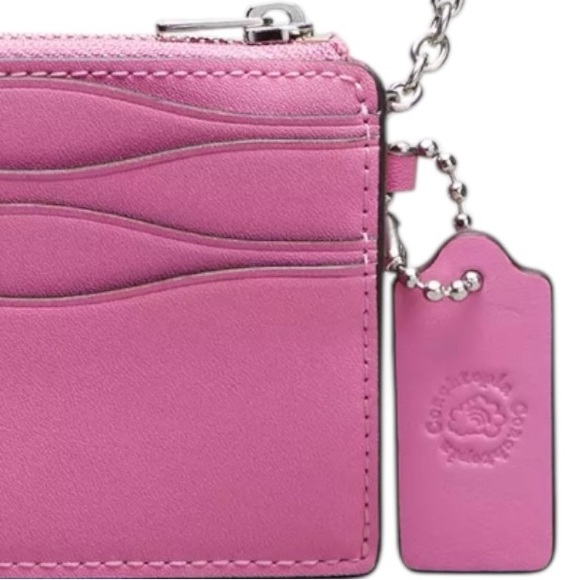 Coachtopia Wavy Leather Card Case - Picture 3 of 4